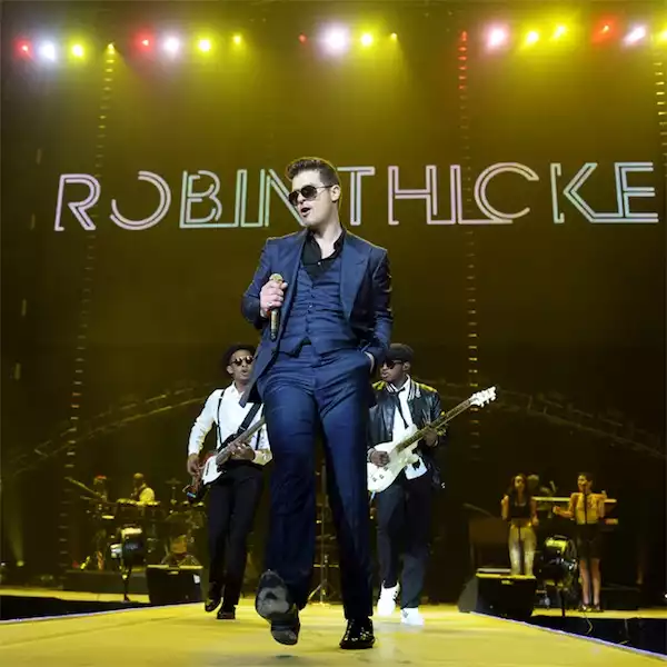 How Robin Thicke splashed $2,800 on four women