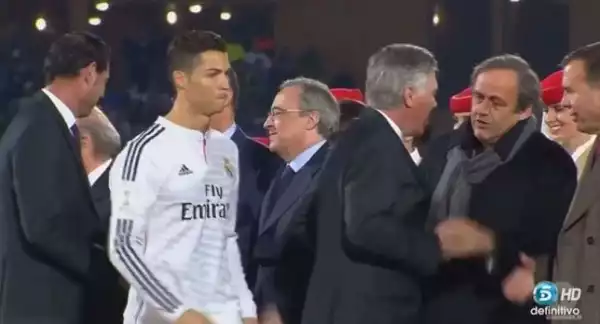 How Ronaldo snubbed UEFA president after Real Madrid’s Club World Cup win