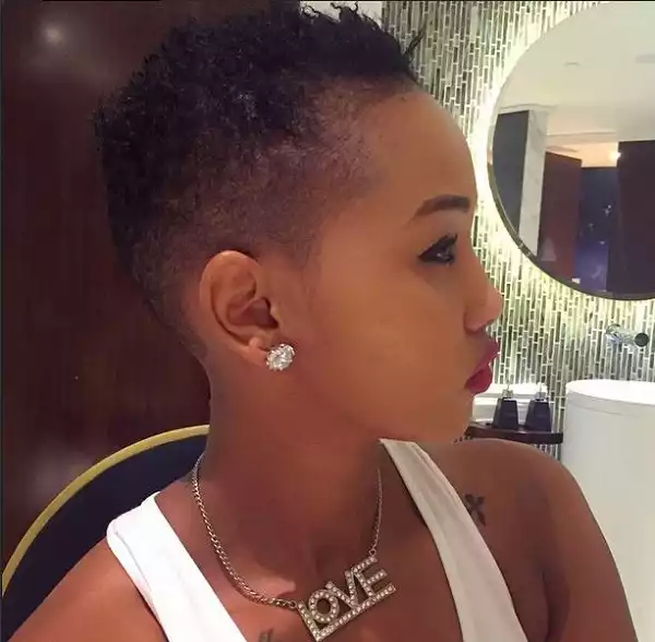 Huddah Monroe strikes another naughty pose in new photo
