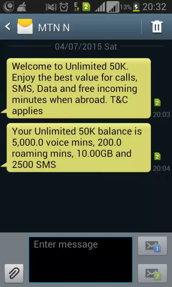 Hurry!! Get Free Call On Your MTN Sim, Free Sms, 10GB & Many More