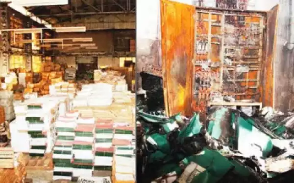 INEC electoral institute gutted by fire, commission says no sensitive material was destroyed