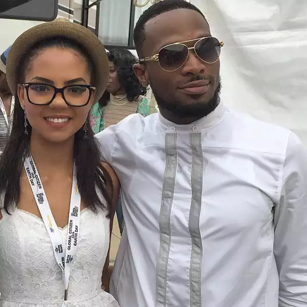 “I Love You Very Much”- D’Banj Tells Adama Indimi As She Celebrates Her Birthday Today