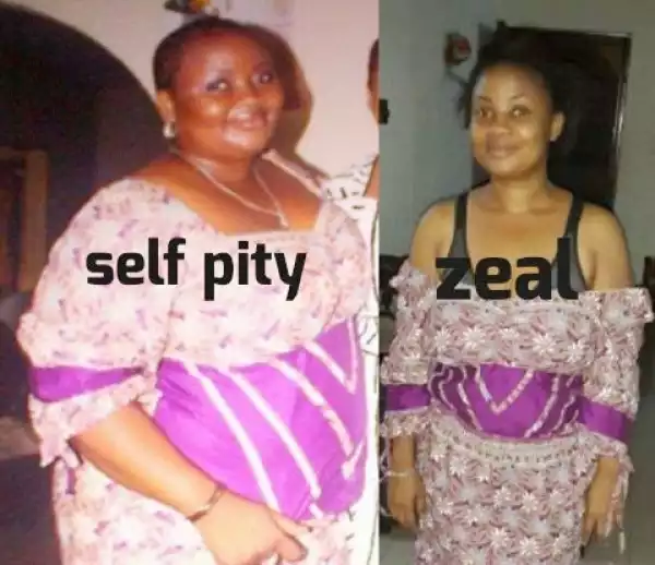 Ifedolapo Towobola tells weightloss story with Photos