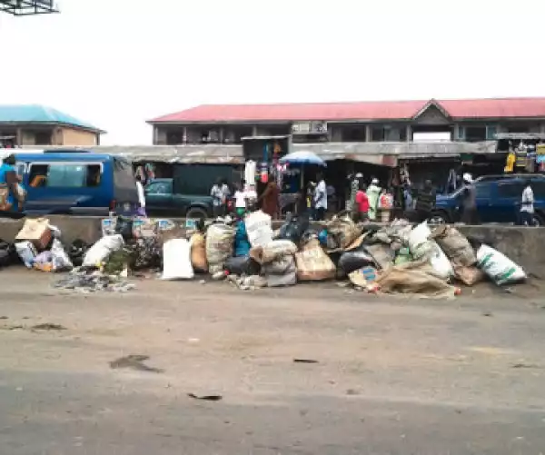 In Ogun, people live, trade in the midst of dirt