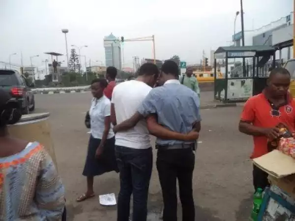 Jealous Gay Lovers Fight Dirty At A Gay Party In Benin Hotel