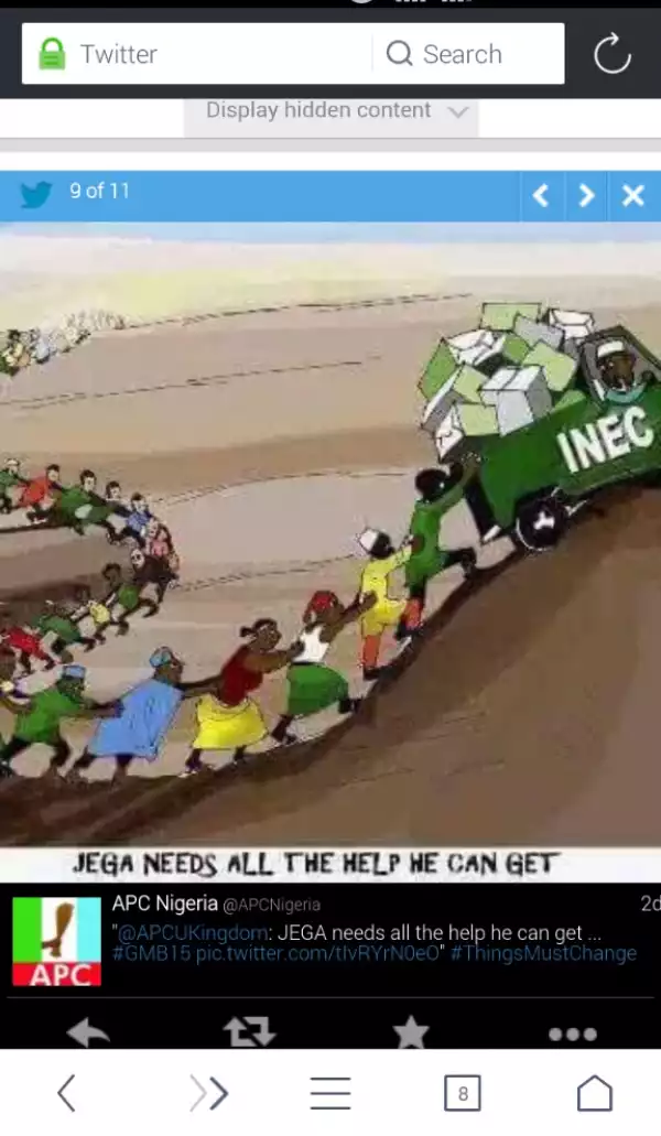 "Jega Needs All The Help He Can Get" - APC Says In Hilarious Picture