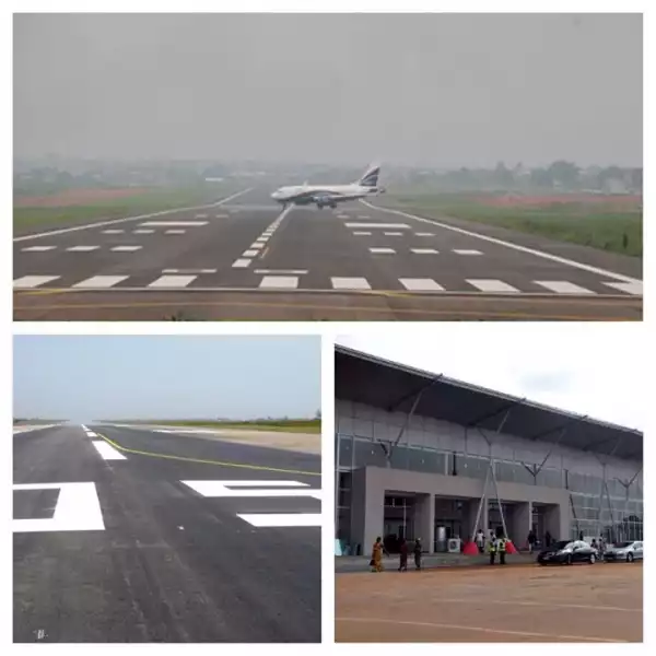 Jonathan Reveals He’s Fulfilled Promise To Re-Open Akanu Ibiam International Airport In Enugu