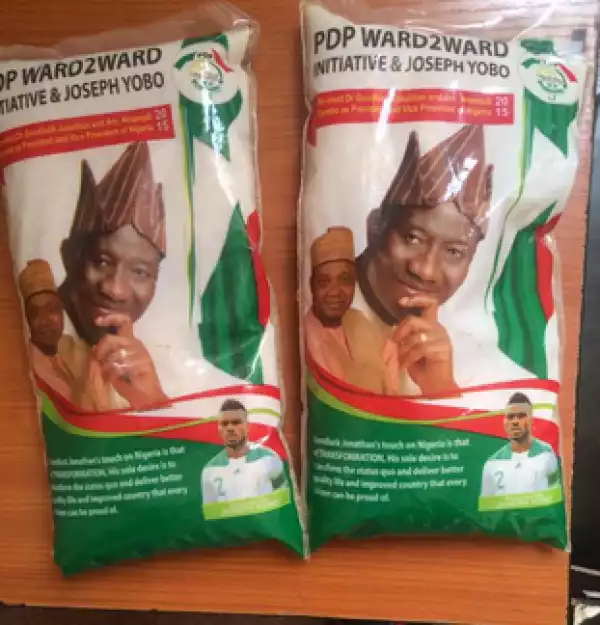 Joseph Yobo sponsored rice distributed in Abuja 