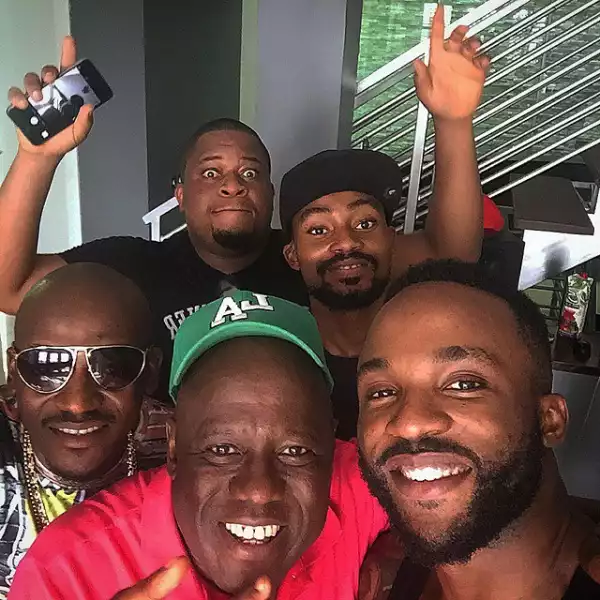 Kenny Ogungbe shares pictures from Iyanya’s house warming