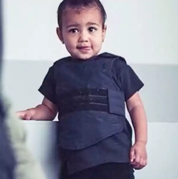 Kim and Kanye make bulletproof vest for their Daughter