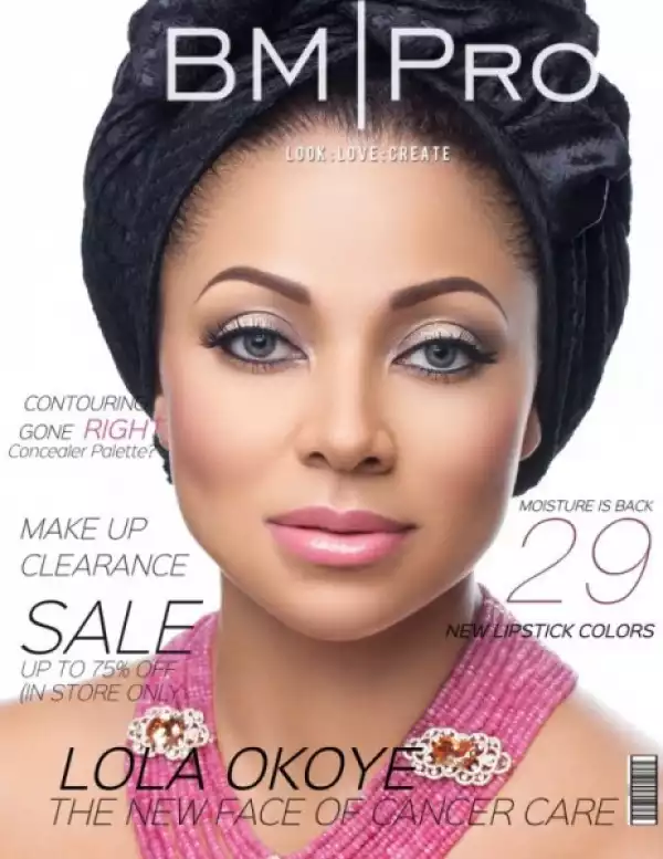 Lola Omotayo- Okoye Stuns On The Cover Of BM PRO Magazine