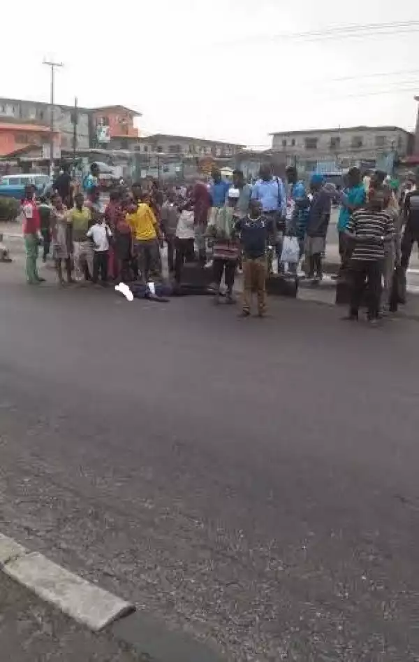 Man knocked down by a run drive in Ikorodu