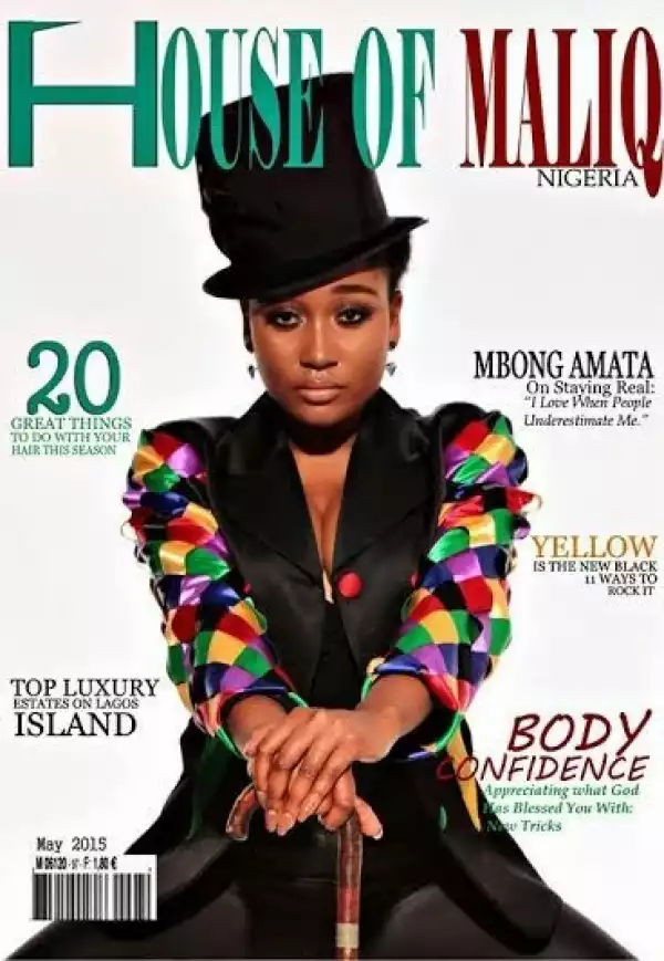 Mbong Amata Covers May Edition Of House Of Maliq Mag