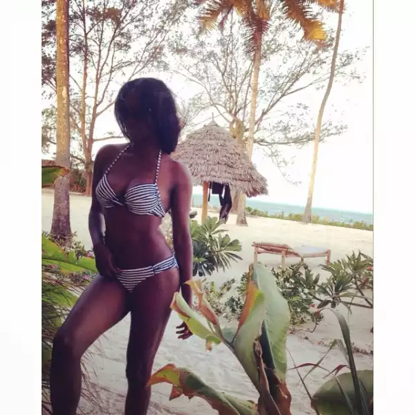 Media Personality Isio Wanogho Shows Off Bangin’ Bikini Bod In Zanzibar-Tanzania – PHOTO