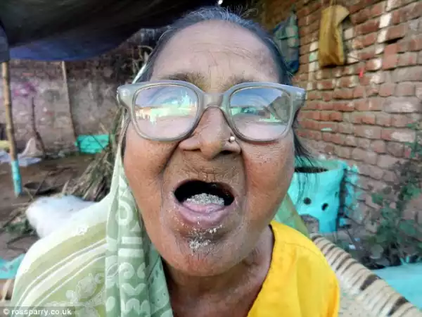 Meet 92-Year Old Indian Woman Who Eats Four Plates Of Sand Everyday