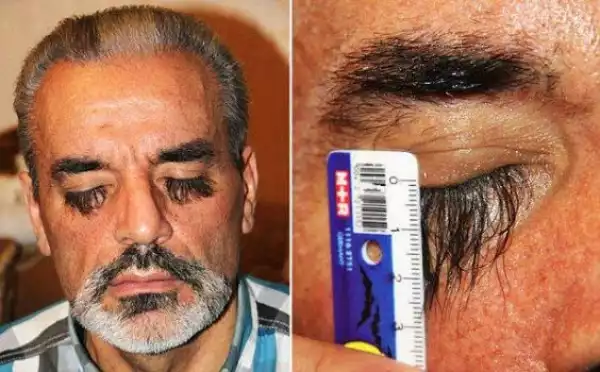 Meet the Ukrainian man who has the world’s longest eyelashes
