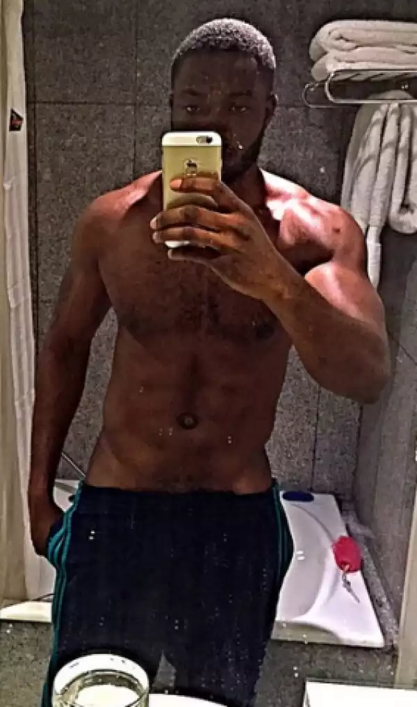 Mr Nigeria, Emmanuel Ikubese Shares Sexy Photo On Instagram