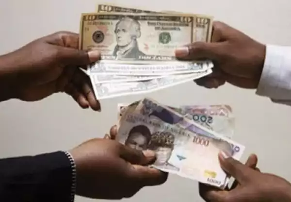 Naira now goes for 208 (215) to a dollar