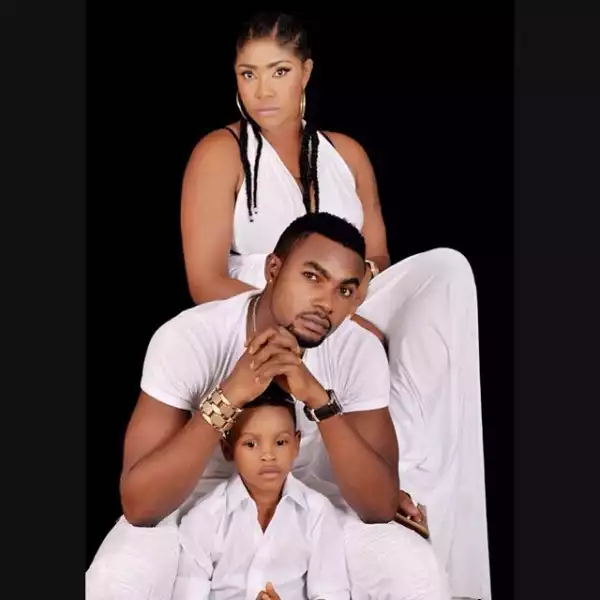 Nollywood Actress, Angela Okorie, Flaunts Her Husband And Son In New Photos
