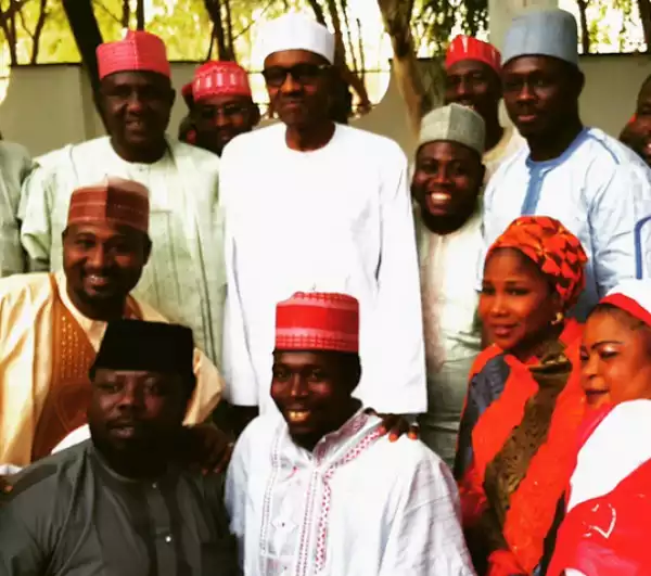 Northern Actors Pay Gen. Buhari A Congratulatory Visit