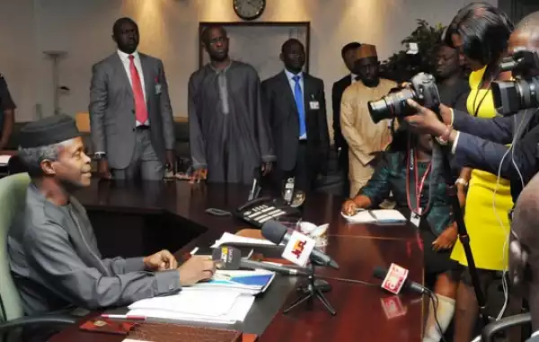 Now We Are Ready For The Change - Osinbajo Tells Nigerians