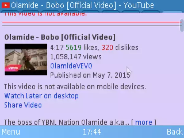O Bobo!! Olamide’s Shakiti Bobo Video Hits 1million View On Youtube Within 2 Months