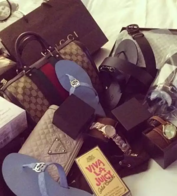 Oge Okoye goes on a shopping spree, shows off her purchases...