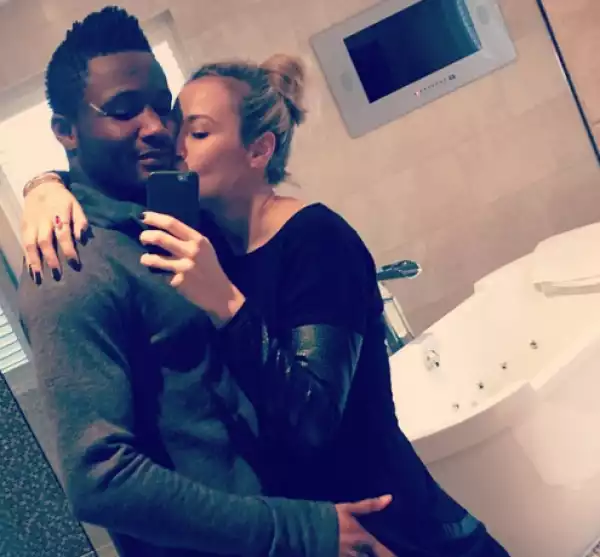 Olga Diyachenko shares another loved up pic with boo, Mikel Obi