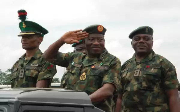 Open Letter To President Jonathan By Army Officers