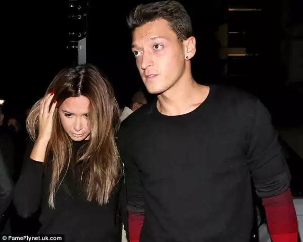 Ozil’s girlfriend packs out of London home following cheating accusation
