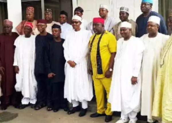 PHOTO: APC governors say Jonathan has destroyed the economy, emptied the treasury