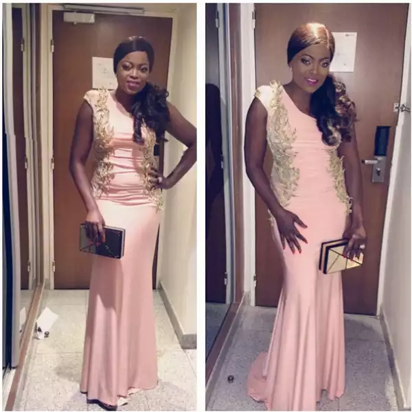 PHOTOS: Check Out Funke Akindele’s outfits to Glo-CAF Awards