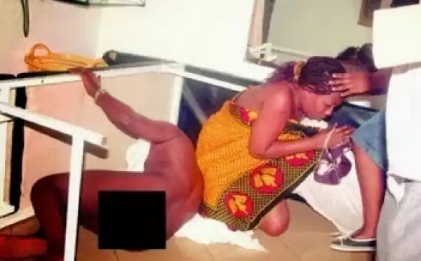 PHOTOS: Woman Caught Having Séx With A Man On Hospital Bed