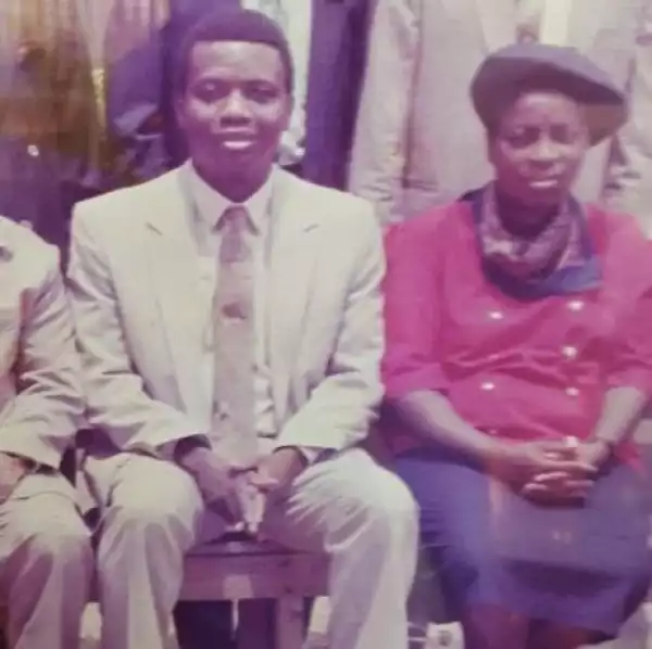 Pastor Adeboye shares throwback pic of himself & wife to celebrate Mothers Day