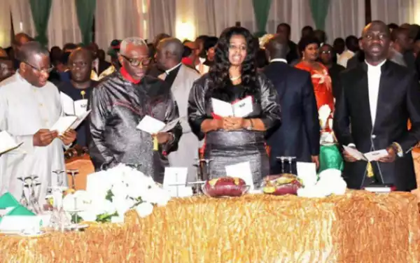 Patience Jonathan Missing At Presidential Breakfast Prayer Session