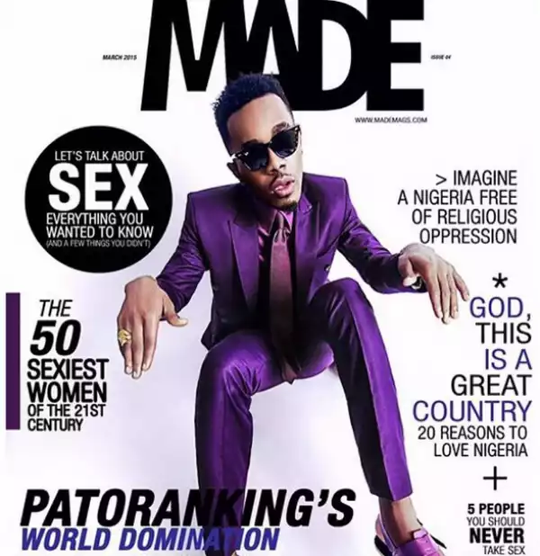 Patoranking covers new issue of Made Magazine