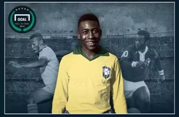 Pele inducted into Goal Hall of Fame