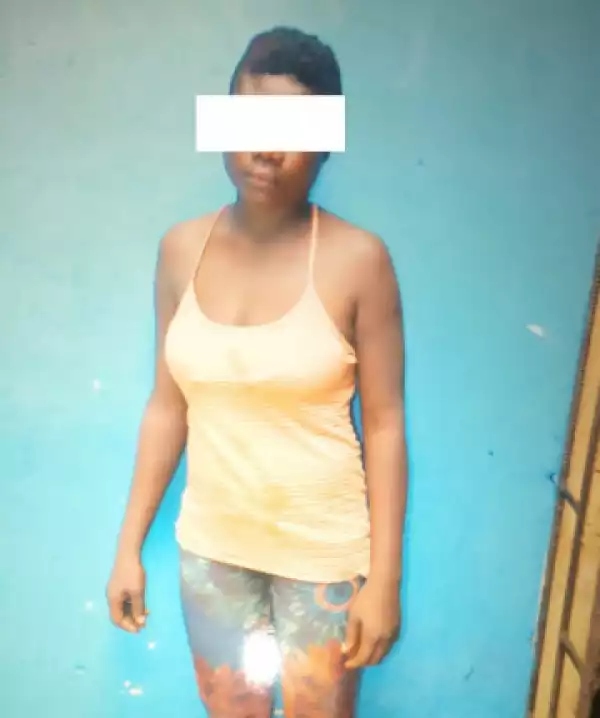Photo: 25-Year-Old Woman Collects Money, Hands Over 14-Year-Old Virgin To Rapist In Lagos Hotel 