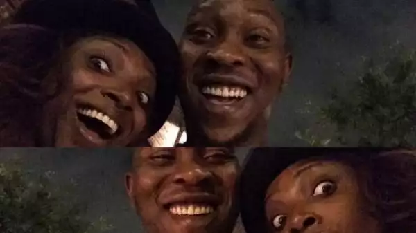Photo: 2face Idibia’s Wife Annie Idibia Spotted With Seun Kuti In New York