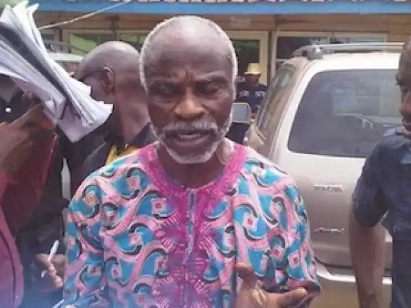 Photo: 55 year old armed robbery gang leader paraded in Lagos