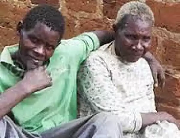 Photo: A 75-Year-Old Woman Marries 27-Year-Old Man In Uganda