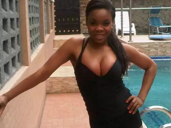 Photo: Dance Queen, Kaffy, Displays Her Oranges After Swimming