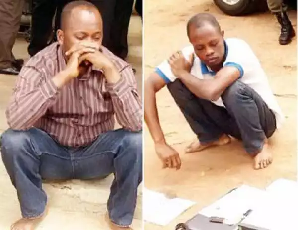 Photo: Fake Police Recruiter And Lecturer Paraded In Kwara