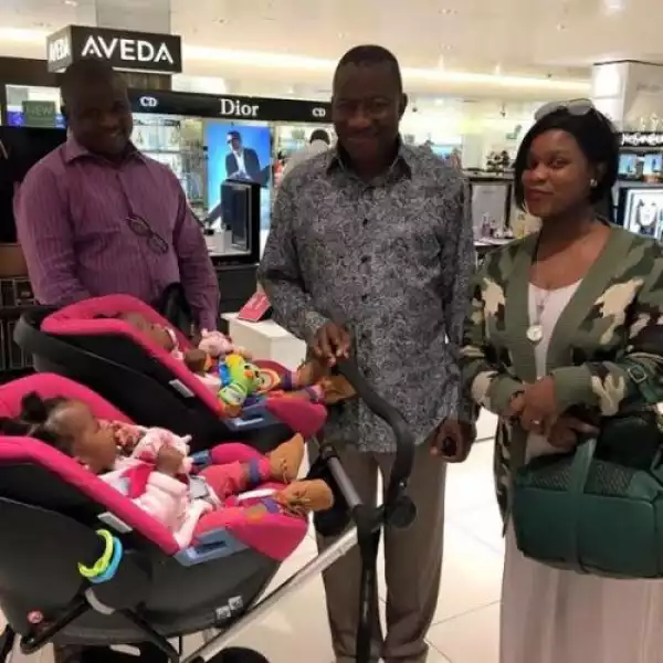 Photo: Former president Jonathan Spotted At London Airport