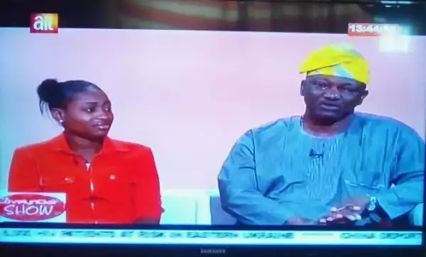 Photo: Jimi Agbaje Cries On Live TV