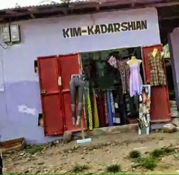 Photo: Kim Kardashian Opens Female Clothes Shop In Lagos