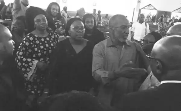 Photo: Late Pilot, Peter Bello’s Parents At His Funeral Service