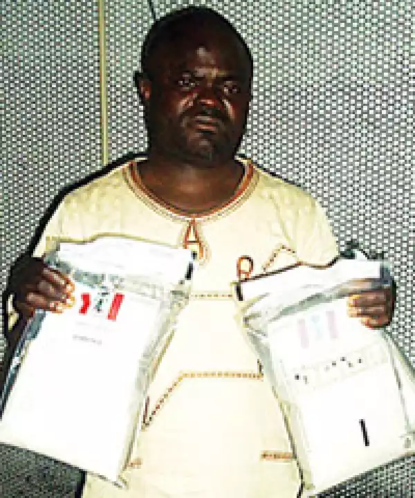 Photo: NDLEA Arrests South African-Based Nigerian With Drugs