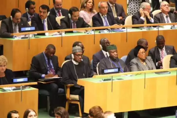 Photo: President Buhari Feeling Relaxed At UN General Meeting