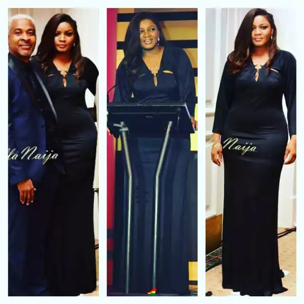 Photo: See The Sexy Outfit Omotola Rocked To 2015 AMAA Awards In South Africa